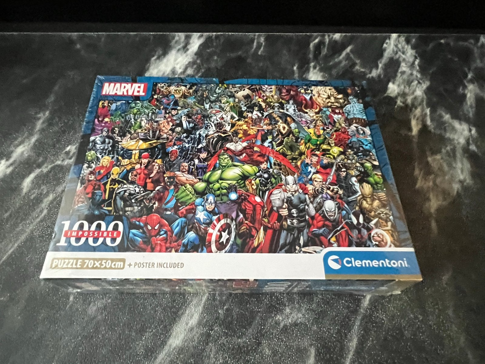 Clementoni puzzel 1000 stukjes Marvel nieuw in seal, Ophalen of Verzenden, 500 t/m 1500 stukjes, Zo goed als nieuw