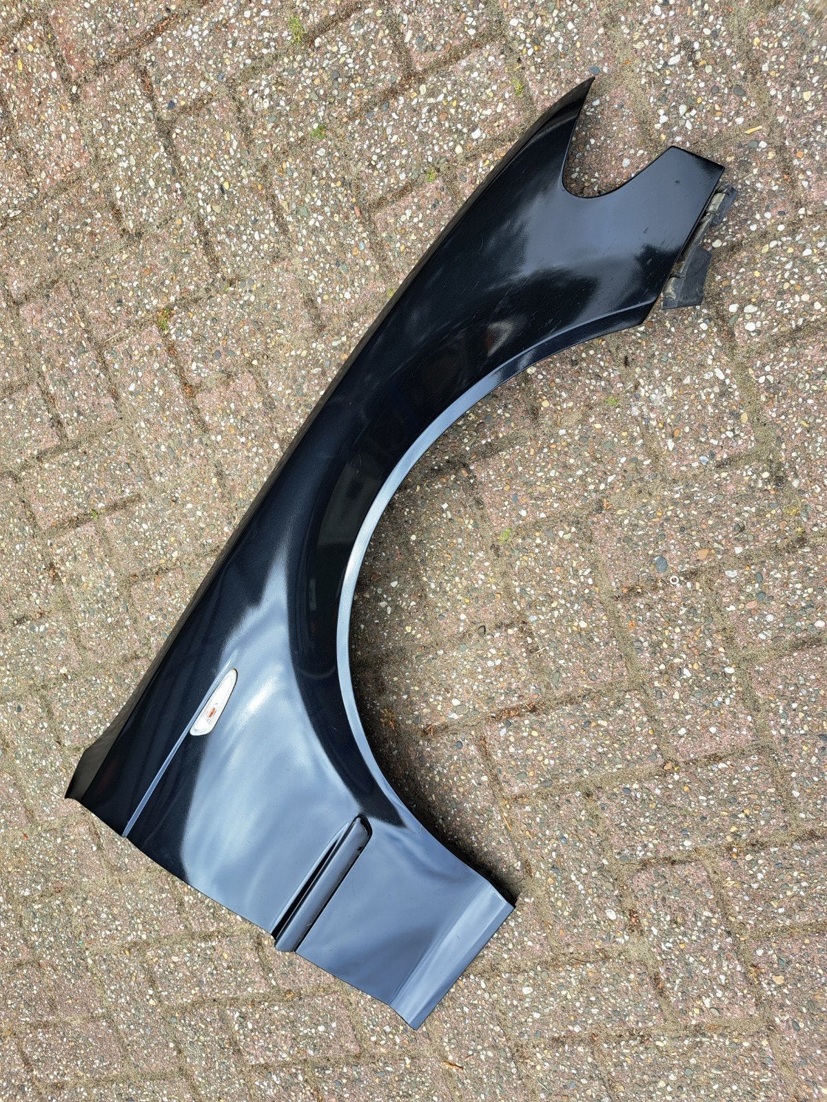 BMW 3-Serie E46 Spatbord Facelift Zwart, Ophalen, Gebruikt, Spatbord, BMW