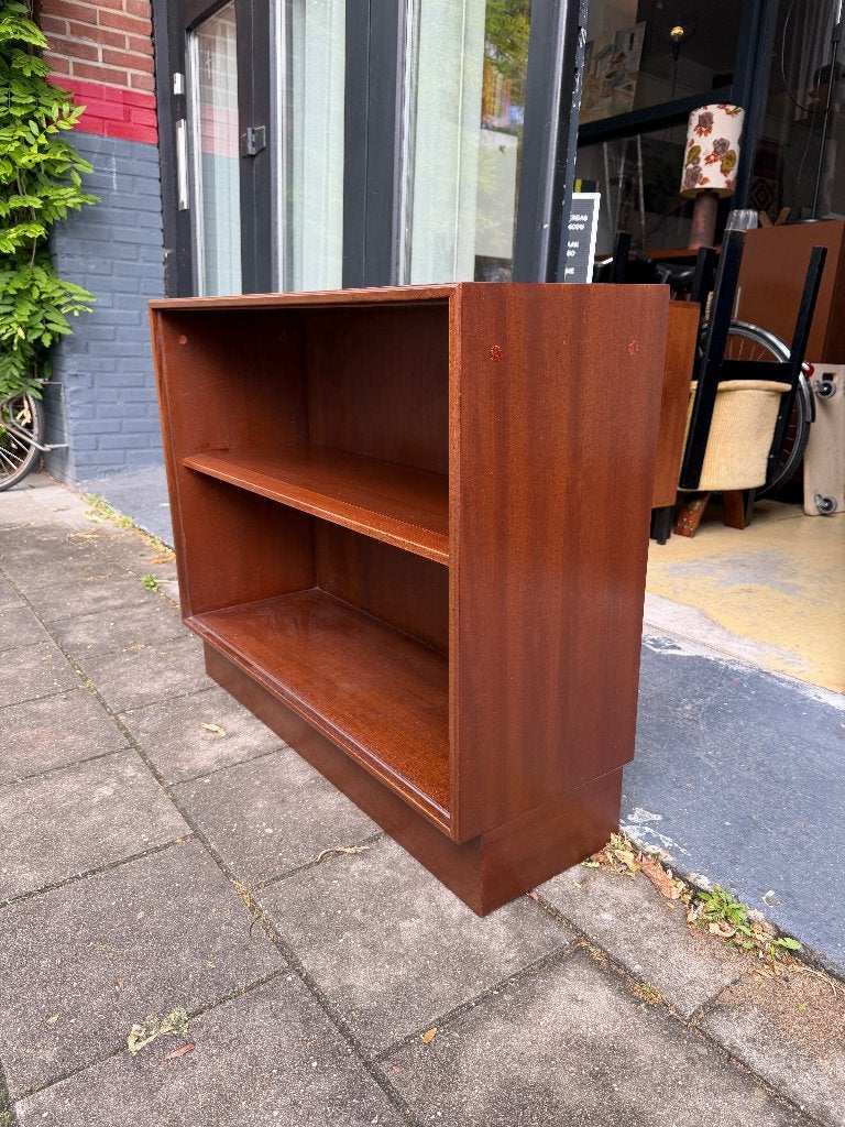 Vintage design boekenkast, archiefkastje Formule, hout, Ophalen, Gebruikt, -, -
