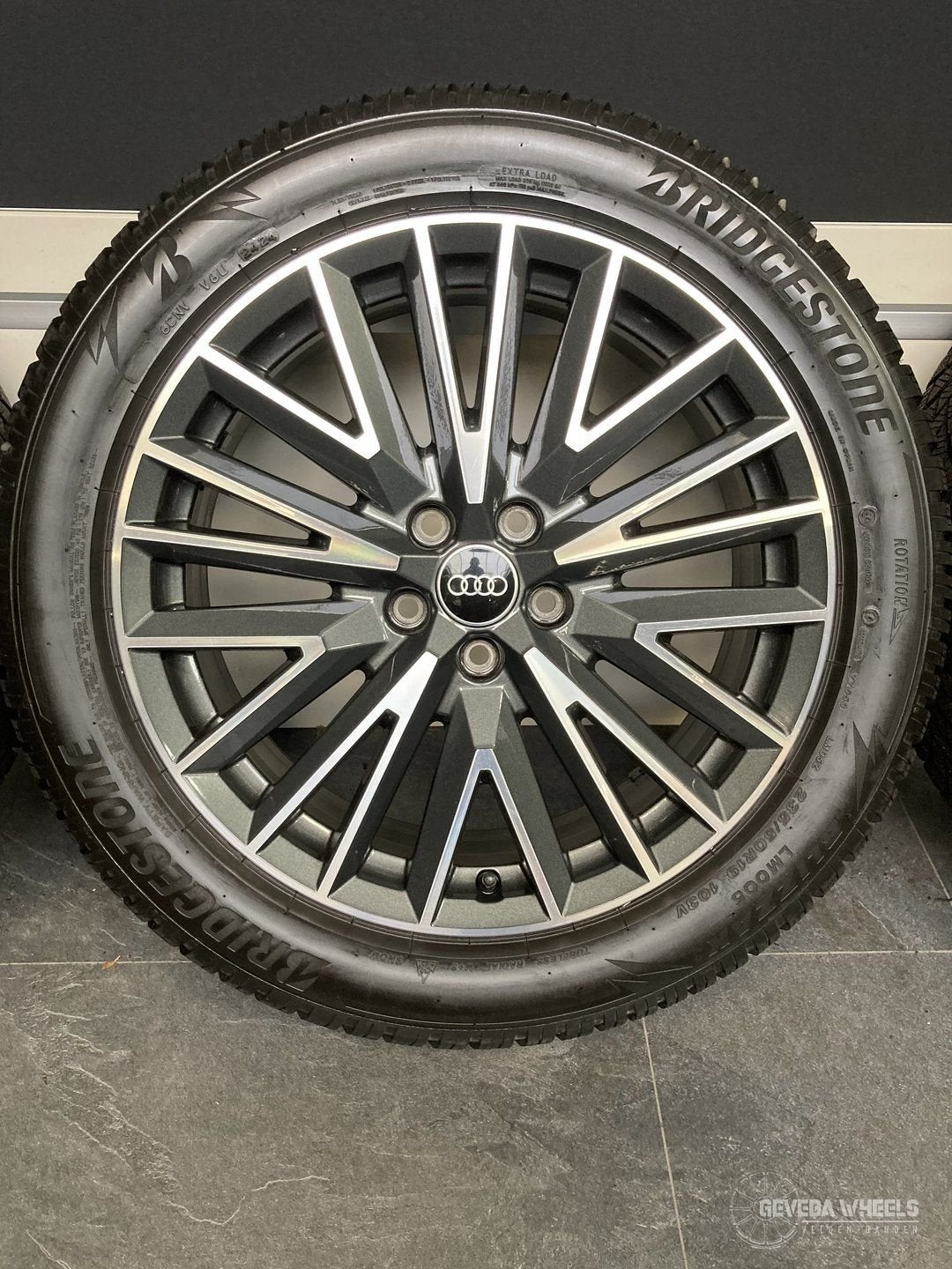 19” originele Audi Q3 F3 velgen + winterbanden 5x112 83A6010, 19 inch, Gebruikt, -, -