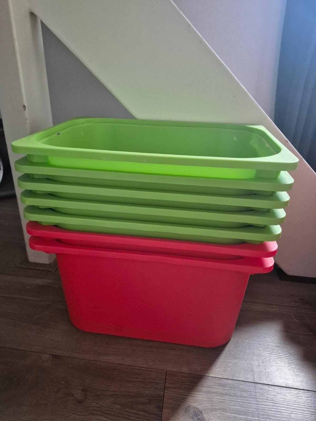 IKEA Trofast bakken - 2 diep, 4 ondiep, Ophalen