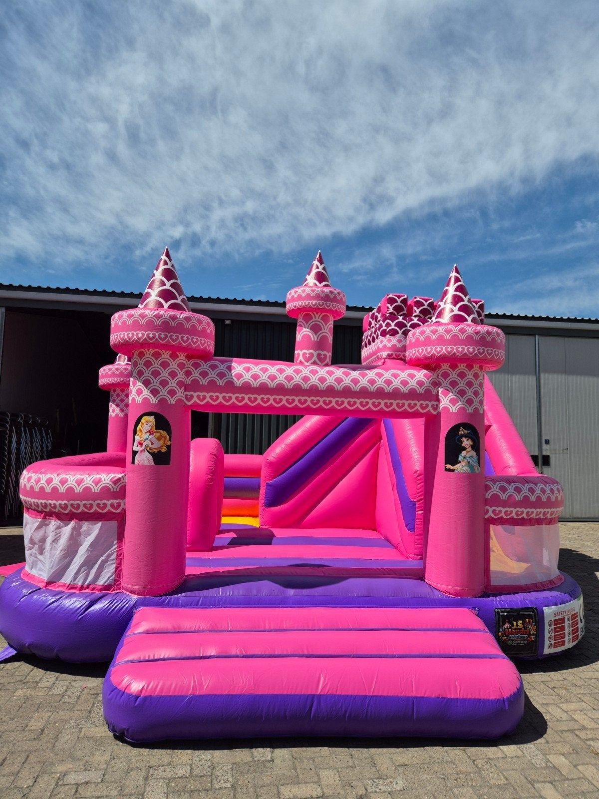 Princess Springkussen te huur - Perfect voor kinderfeestjes!, Ophalen