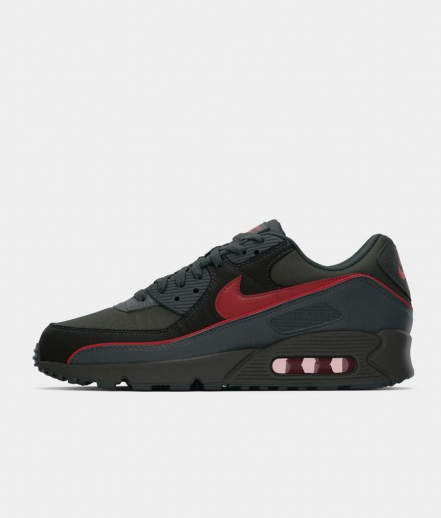 Nike Air Max 90 ‘Iron Grey University Red’ - maat 45, Product.Safety.ENEA@nike.com, Zwart, Nike, Nieuw