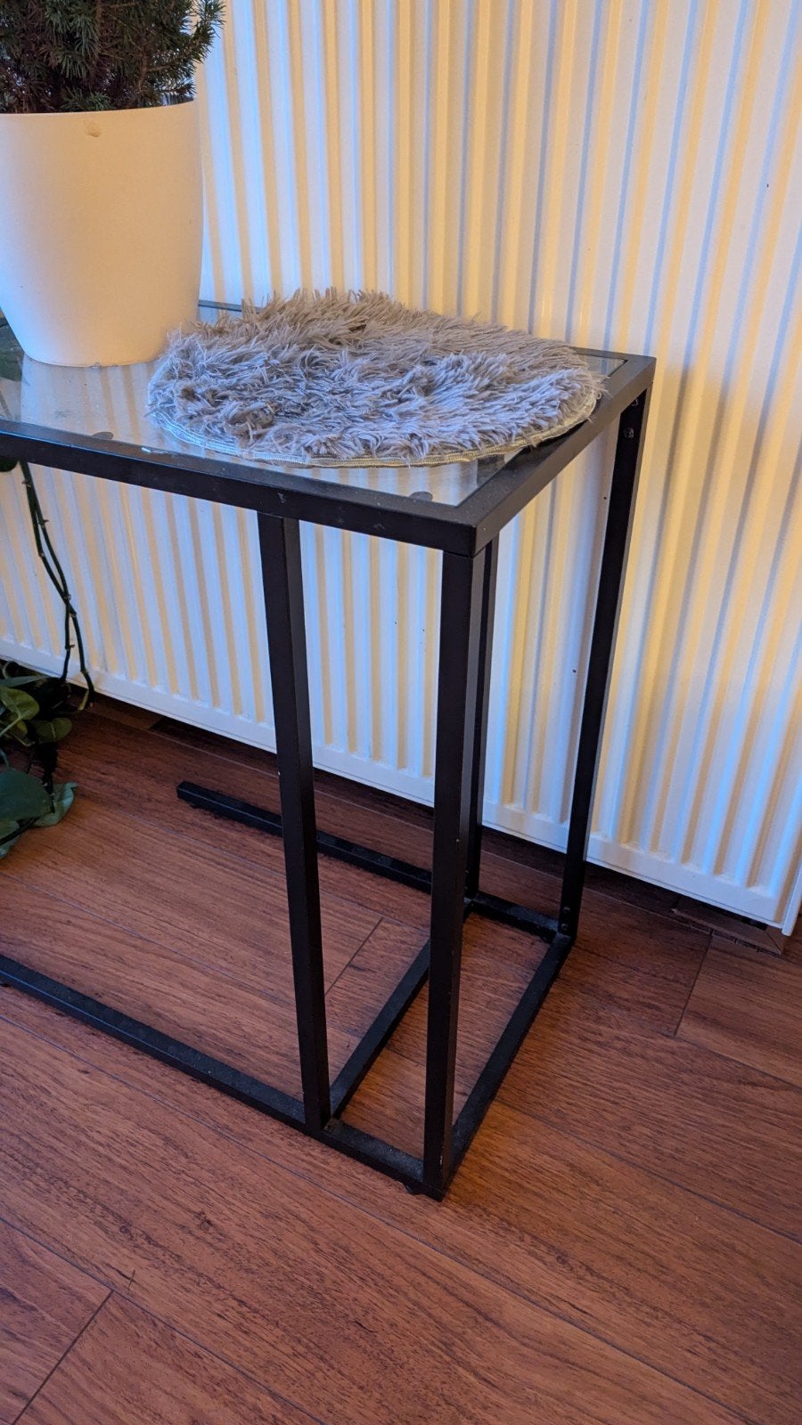 Glass table, Ophalen, 25 tot 50 cm, Rechthoekig