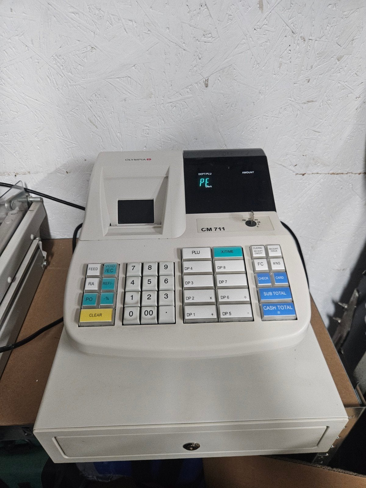 2x Olympia CM 711 Kassa - Betrouwbaar en Gebruiksvriendelijk, Ophalen of Verzenden