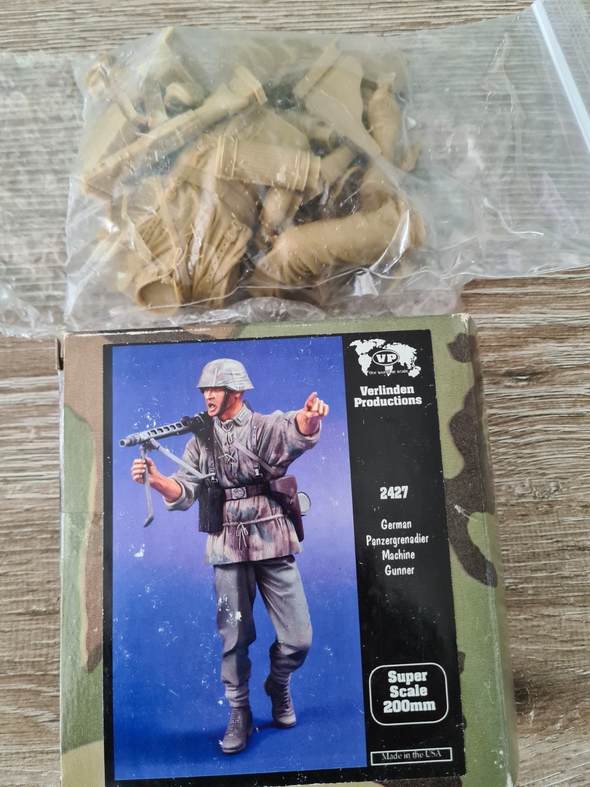 Verlinden Productions Duitse Panzergrenadier Schutter Figuur, Ophalen of Verzenden, Nieuw, Groter dan 1:35, Figuur of Figuren