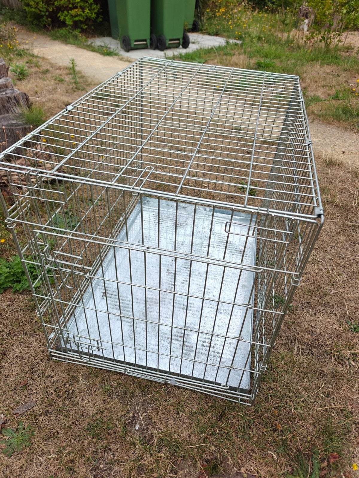 Stevige opvouwbare hondenbench 90  60  65 cm, Ophalen, Gebruikt
