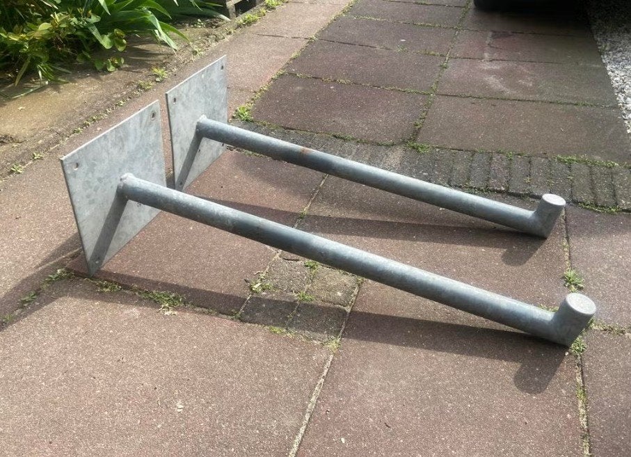 Lange ijzersterke ophangbeugels, gegalvaniseerd staal, 90 cm, Doe-het-zelf en Verbouw, Ophalen, 250 mm of meer, Overige typen