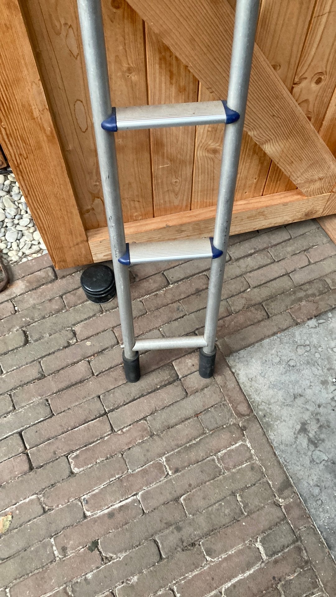 Trapje voor in de camper, Ophalen, Gebruikt