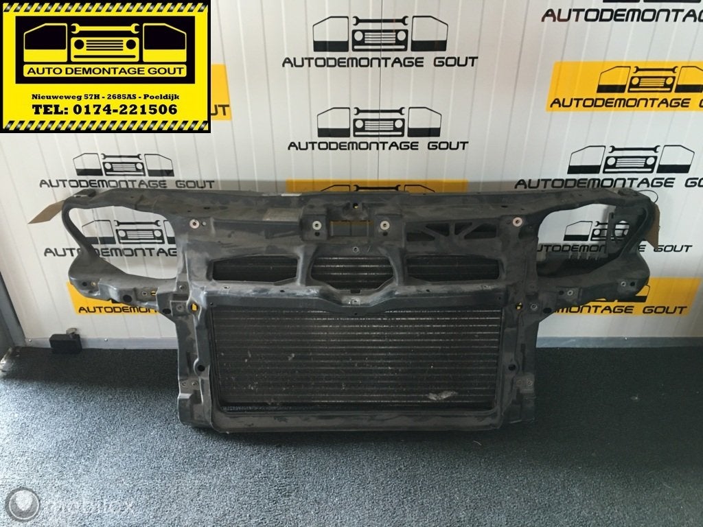 Volkswagen Golf IV ('97-'04) Voorfront Compleet Radiateur, Auto-onderdelen, Carrosserie en Plaatwerk, Gebruikt, Volkswagen, Ophalen of Verzenden