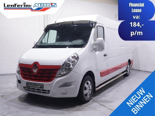 Renault Master 2.3 dCi 130 pk L3H2 Euro 6 Airco, Cruise Cont, Auto's, Stof, Gebruikt, Renault, 2500 kg