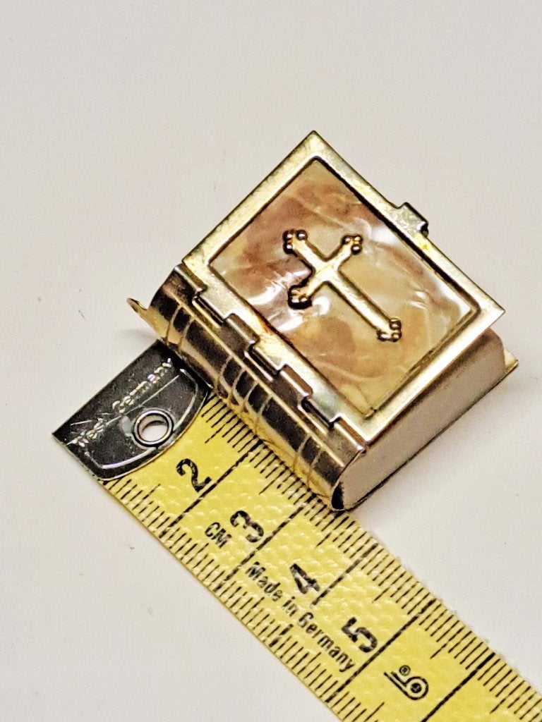 vintage messing mini bijbel nieuwe testament, Ophalen of Verzenden