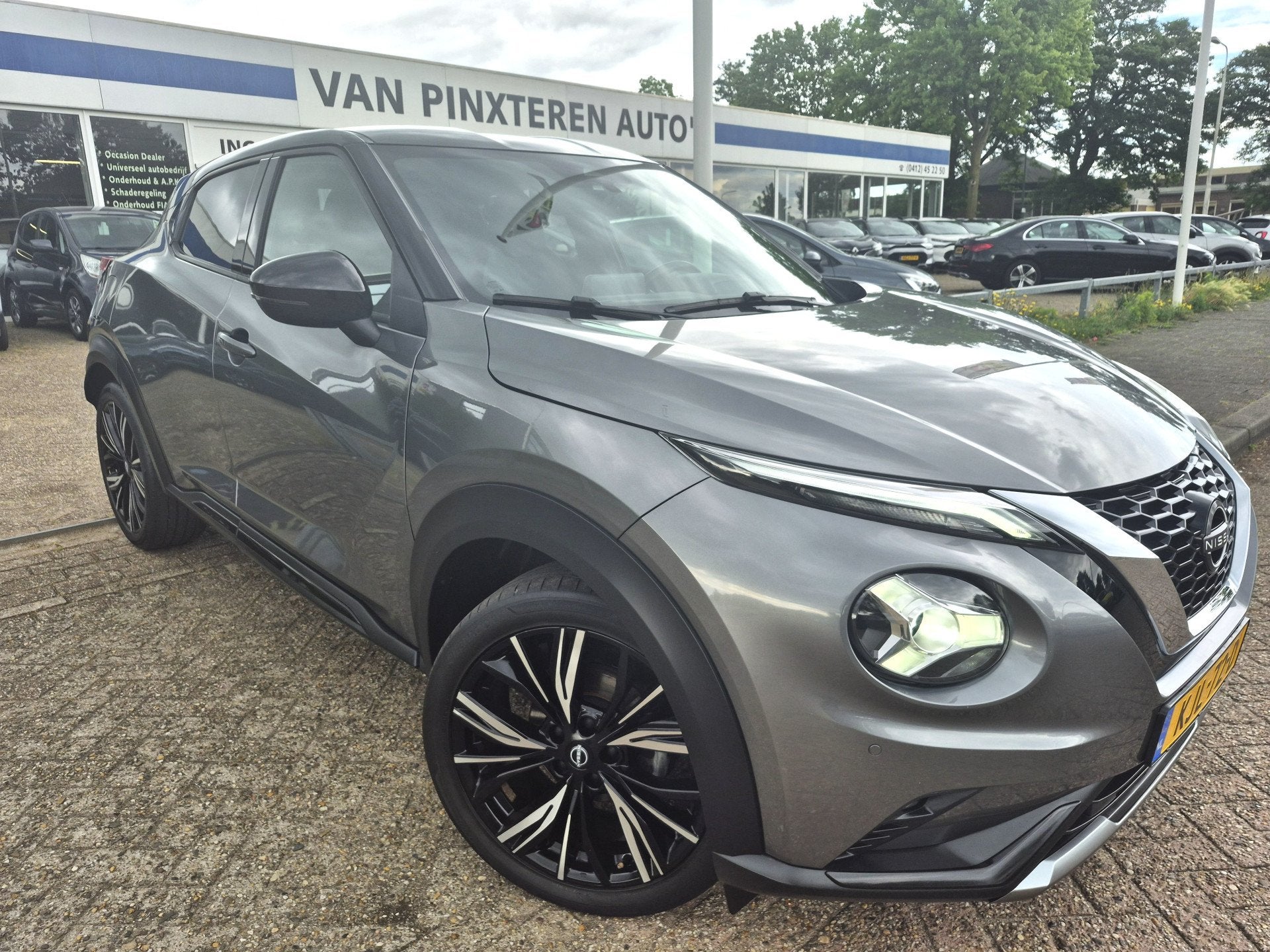 Nissan Juke 1.0 DIG-T N-Design (7X OP VOORRAAD) (bj 2023), Auto's, Voorwielaandrijving, 12 maanden, Gebruikt, Bedrijf