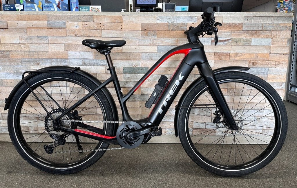 Trek Allant+ 9.9 Mixed Matzwart/felrood 50cm M 2021