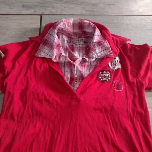 Esprit Poloshirt, Kleding | Dames, T-shirts, Verzenden, Maat 46/48 (XL) of groter, Nieuw, Korte mouw