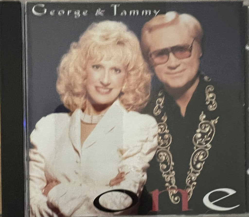 George Jones & Tammy Wynette - One (CD), Cd's en Dvd's, Gebruikt, Ophalen of Verzenden, Inclusief doosje, Country