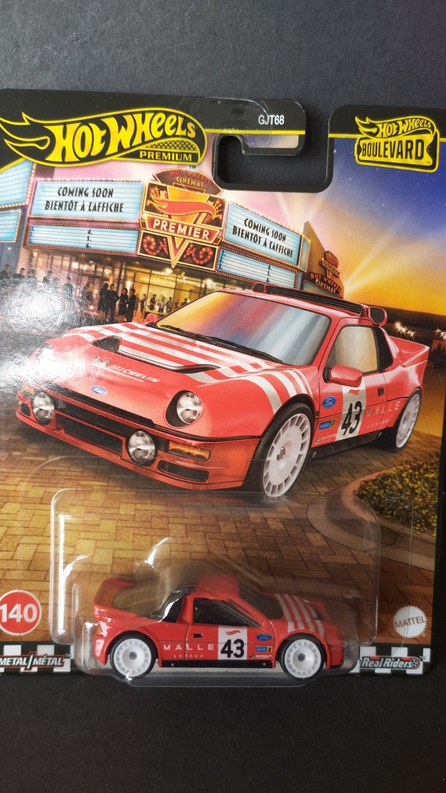Ford Rs 200 Gr B. rally 1:64 Hotwheels  Premium Pol, Auto, Verzenden, Nieuw, M