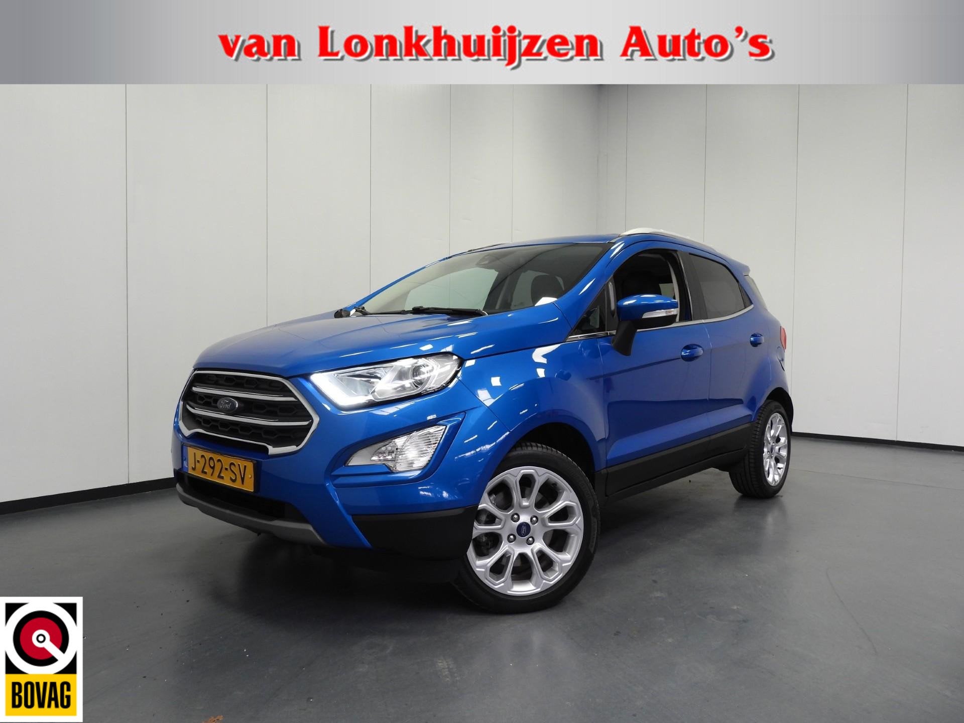 Ford EcoSport 1.0 EcoBoost Titanium X NAVI/CLIMA/CRUISE/PDC/, Auto's, Voorwielaandrijving, 125 pk, Gebruikt, Euro 6