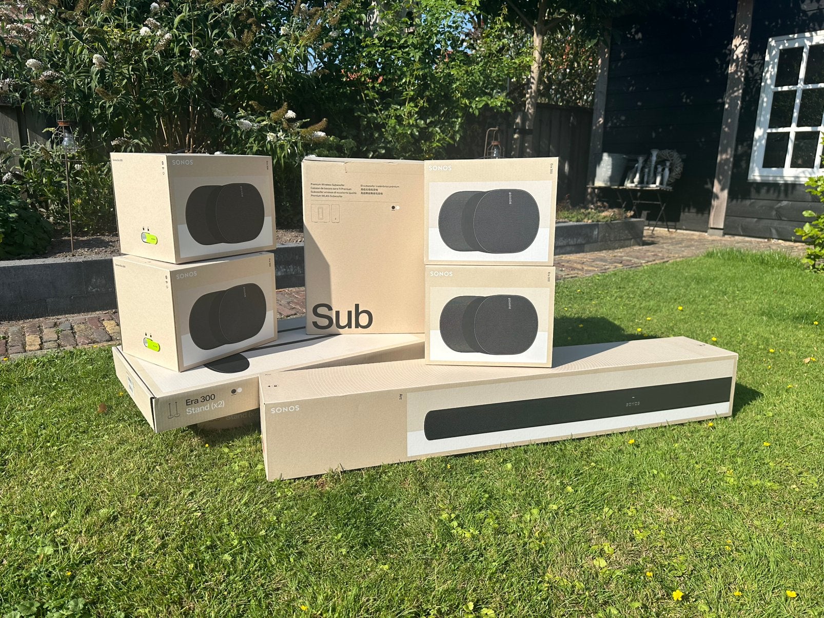 Sonos lege dozen, Ophalen, Zo goed als nieuw