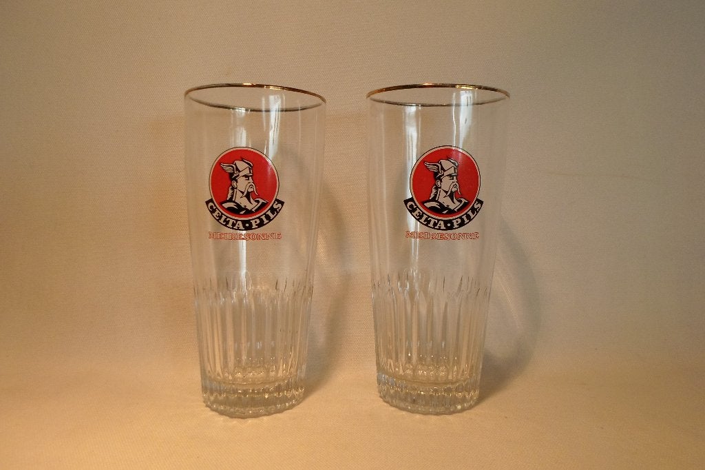 Celta Pils Meiresonne Glas, Ophalen of Verzenden, Zo goed als nieuw, Glas of Glazen, Overige merken