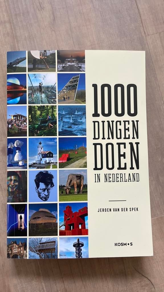 Jeroen van der Spek - 1000 dingen doen in Nederland, Overige merken, Ophalen of Verzenden, Zo goed als nieuw, Jeroen van der Spek