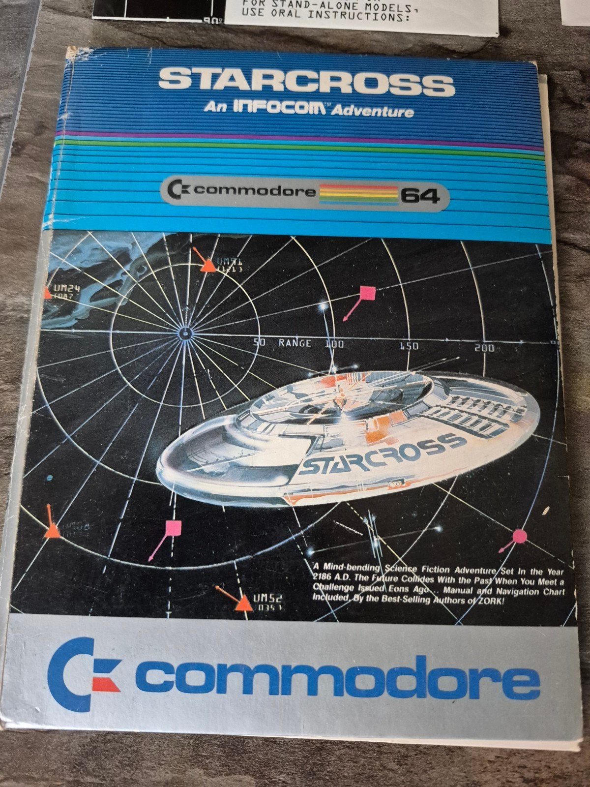Commodore 64 C64 Star Cross Compleet (Infocom Adventure), 1 speler, Ophalen of Verzenden, Gebruikt, Avontuur en Actie