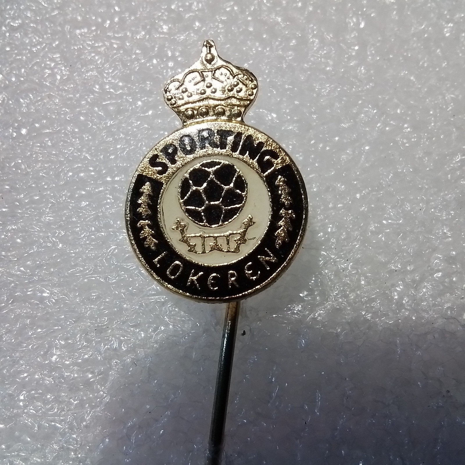Storting Lokeren, Belgische voetbalvereniging, Verzamelen, Speldjes, Pins en Buttons, Ophalen of Verzenden, Sport