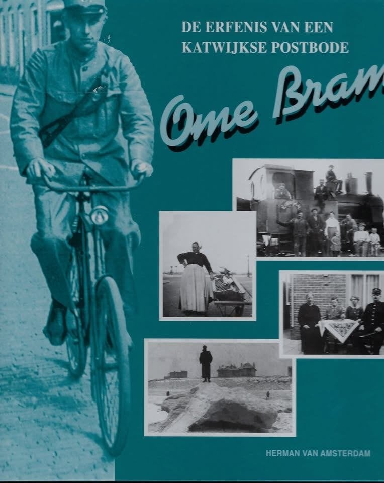 BOEKOME BRAM DE ERFENIS VAN EEN KATWIJKSE POSTBODE ., Ophalen of Verzenden, 20e eeuw of later, Nieuw, Herman van Amsterdam