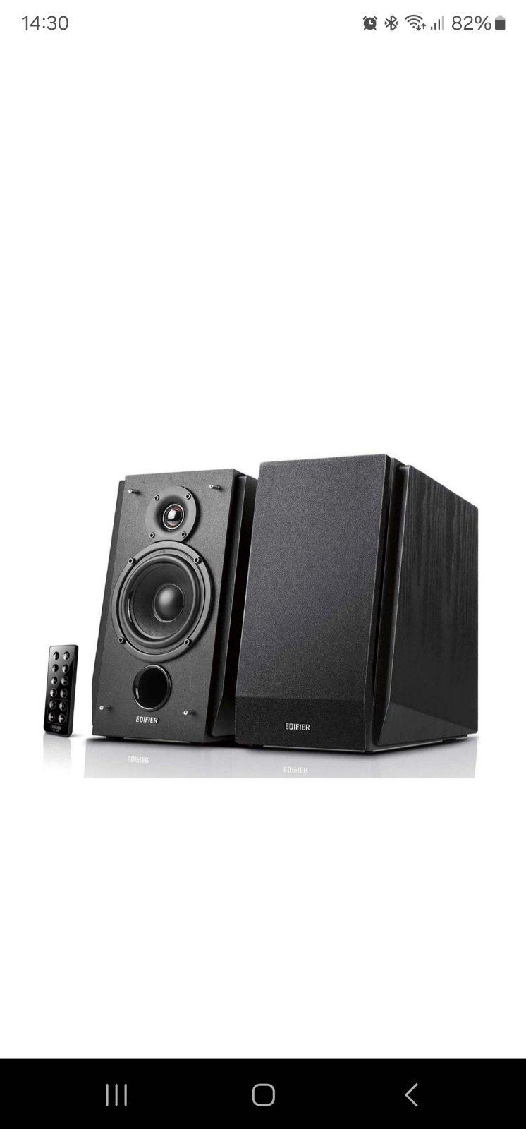 Edifier R1850DB Boekenplank Speakers met Bluetooth, Bluetooth, Zo goed als nieuw, Minder dan 60 watt, Boekenplank luidspreker