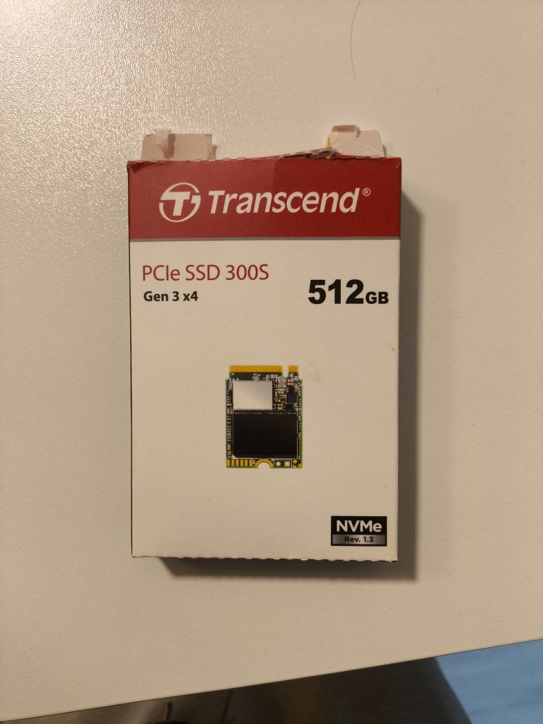 Transcend 300S 512 GB NVMe / PCIe M.2 SSD 2230, Intern, 512GB, SSD, Ophalen of Verzenden