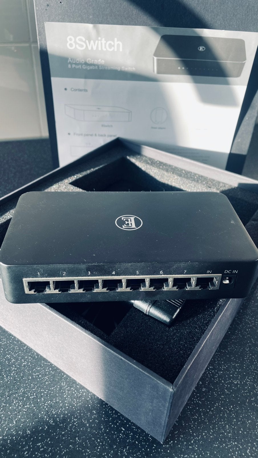English Electric EE8 High end netwerk switch (zgan), Ophalen of Verzenden, Zo goed als nieuw, Audio
