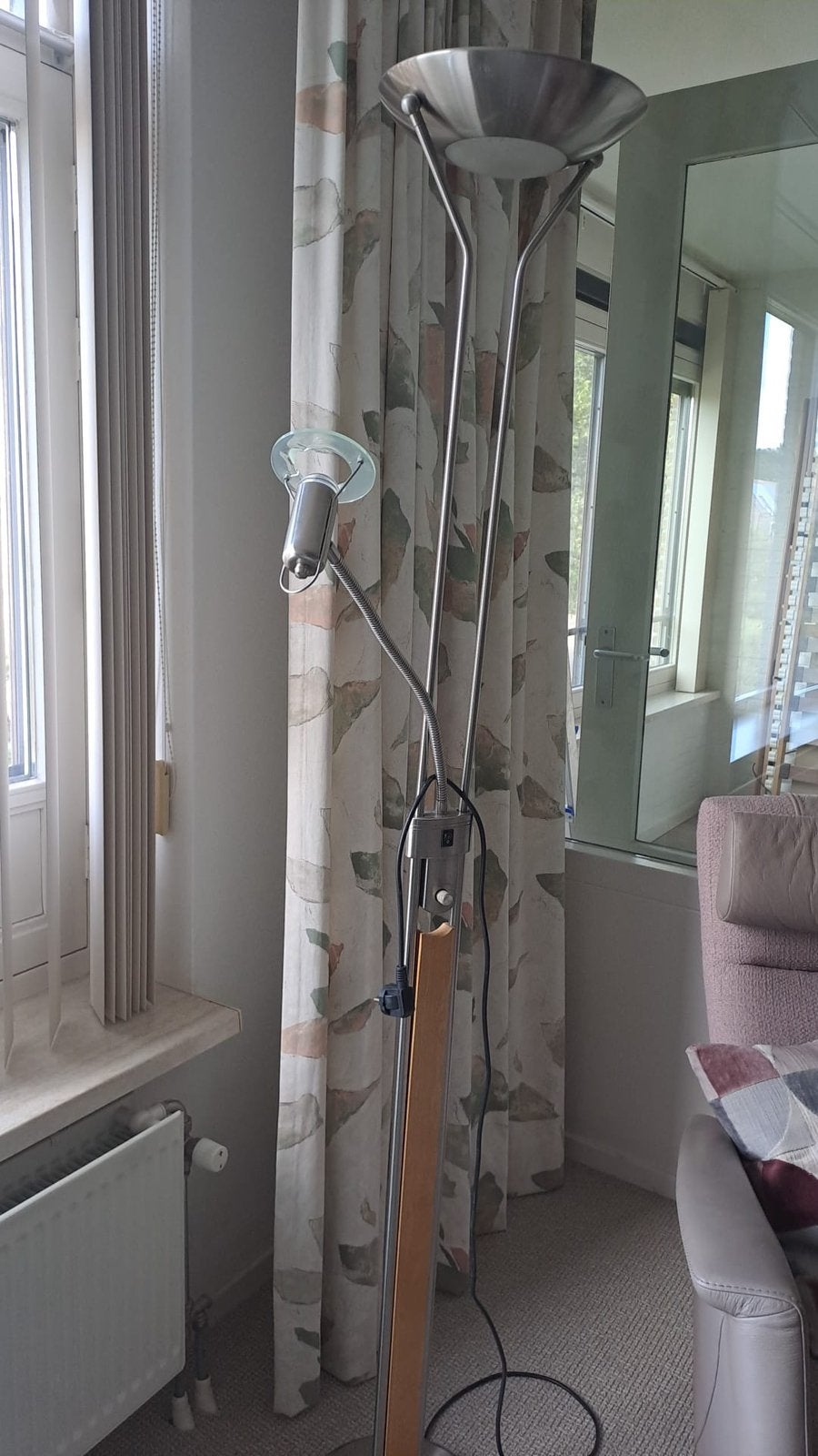 Leeslamp, Ophalen, Gebruikt, Hout