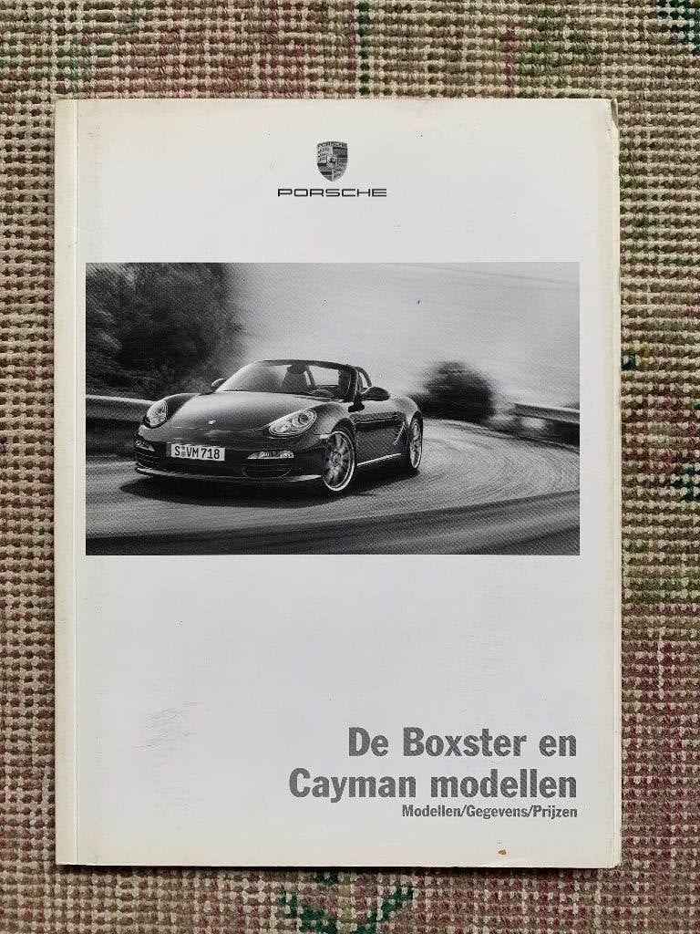 Nederlandse prijslijst Porsche Boxster en Cayman 987 2010, Porsche, Ophalen of Verzenden, Zo goed als nieuw, Porsche