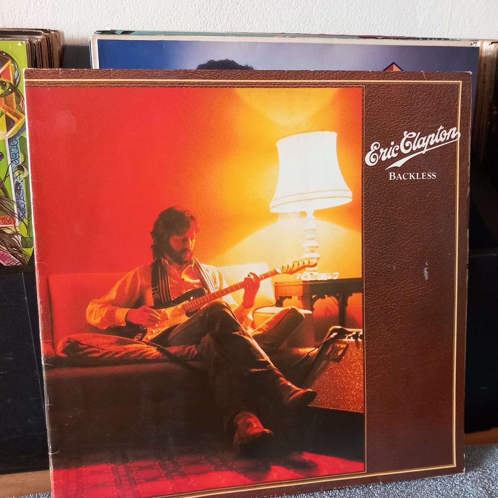 lp Eric clapton backless, Ophalen of Verzenden, Gebruikt, 12 inch