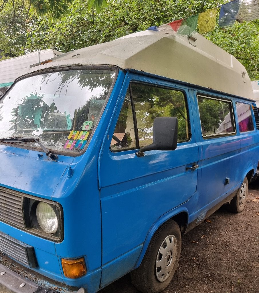 Duitse Volkswagen t3 wbx benzine camper, Auto's, Particulier, Te koop