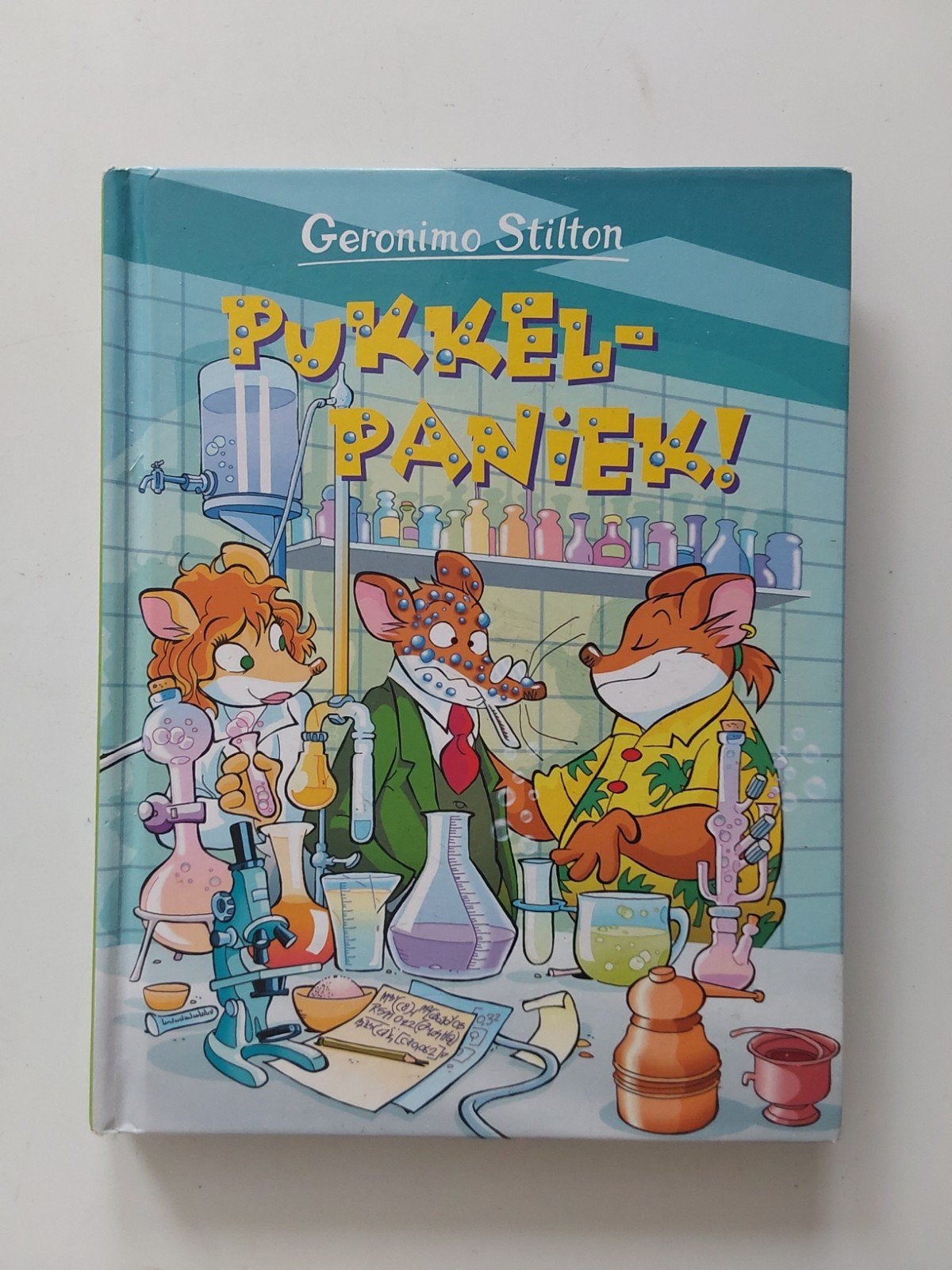 Pukkelpaniek ! / door Geronimo Stilton, Ophalen of Verzenden, Zo goed als nieuw, Geronimo Stilton, Fictie algemeen