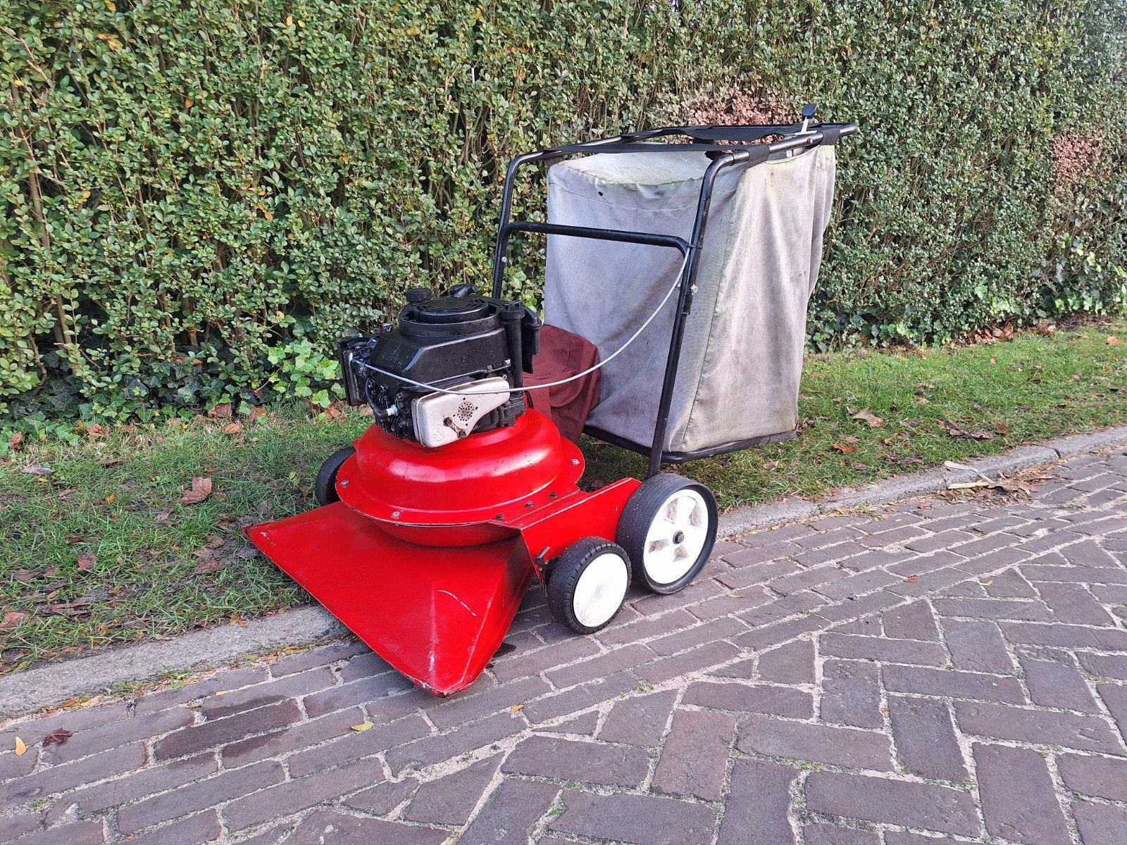 Bladzuiger billy goat, Tuin en Terras, Ophalen, Gebruikt, Opvangzak