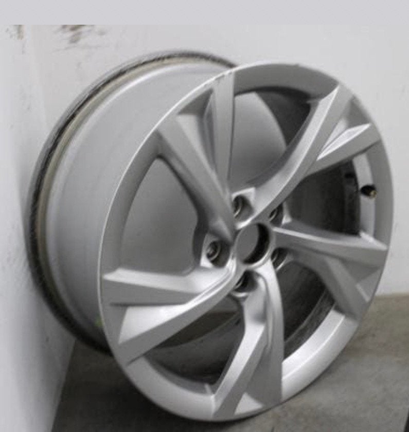 Audi A4 velgen 18” originele grijs, Auto-onderdelen, Banden en Velgen, Ophalen, 18 inch, Gebruikt, Velg(en)