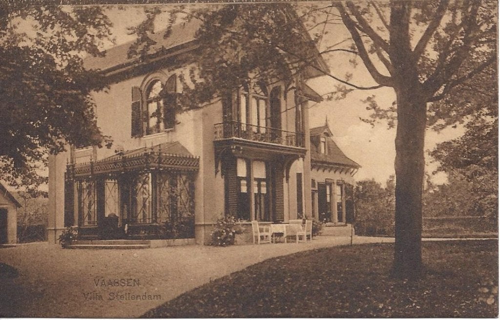 Vaassen (Gld.) Villa Stellendam. Uitg. Nauta 13389, Verzamelen, Ophalen of Verzenden, Voor 1920, Ongelopen, Gelderland