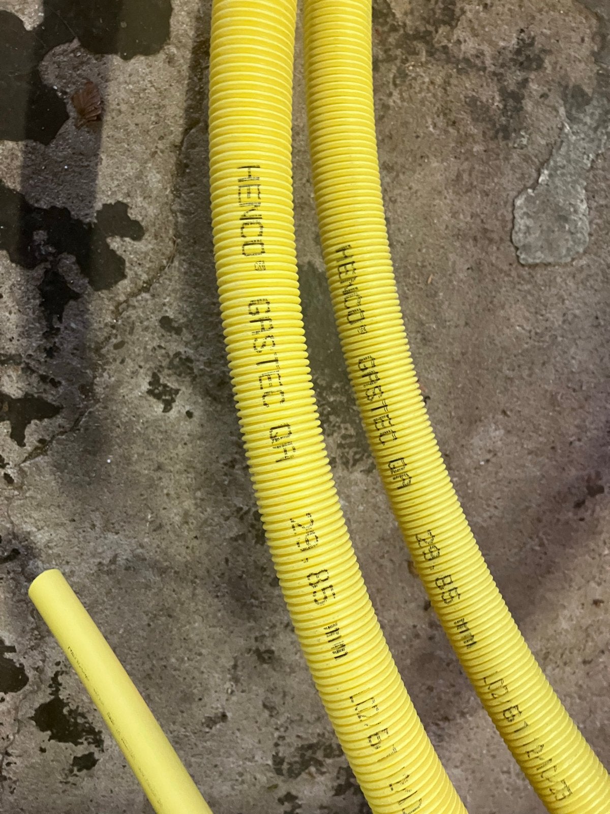 Henco GasTec Gasleiding - Gele flexibele gasbuis, Ophalen, Nieuw, Overige merken, Kabel of Snoer