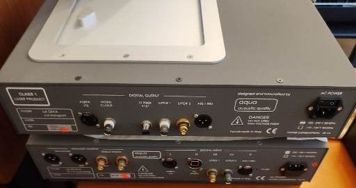 aqua acoustic quality La Diva & La Scala MK II Optologic, Audio, Tv en Foto, Cd-spelers, Ophalen, Zo goed als nieuw, Overige merken