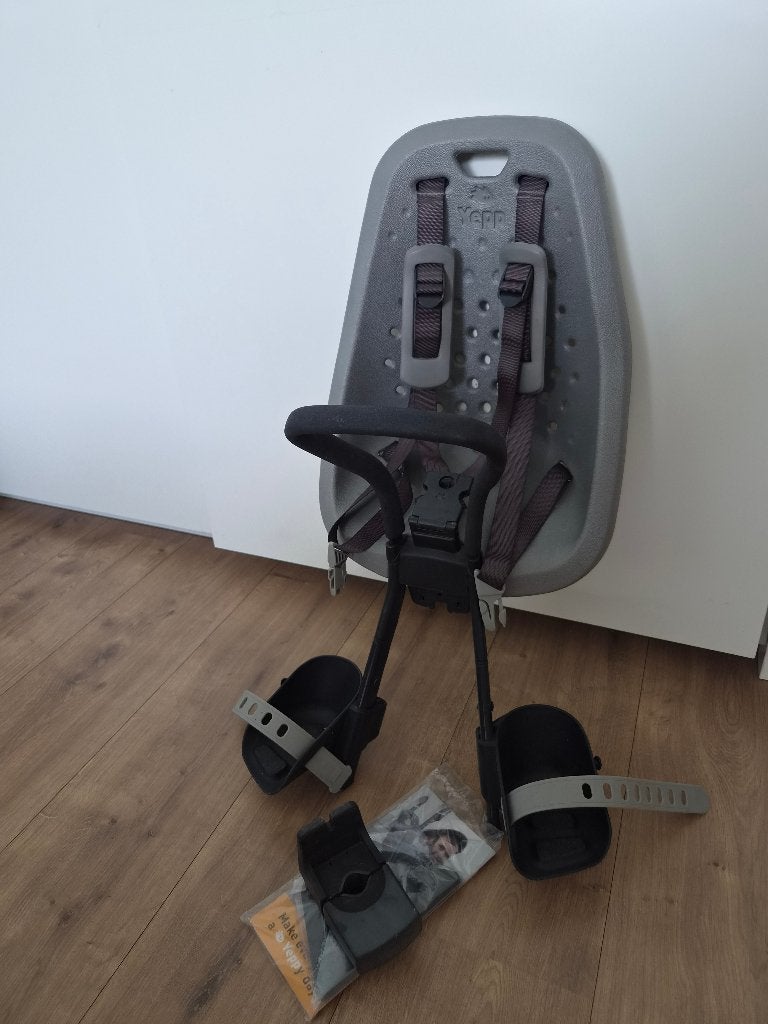 Yepp Mini fietsstoeltje voor, Ophalen, 0 t/m 18 kg, Voorzitje, Thule Yepp