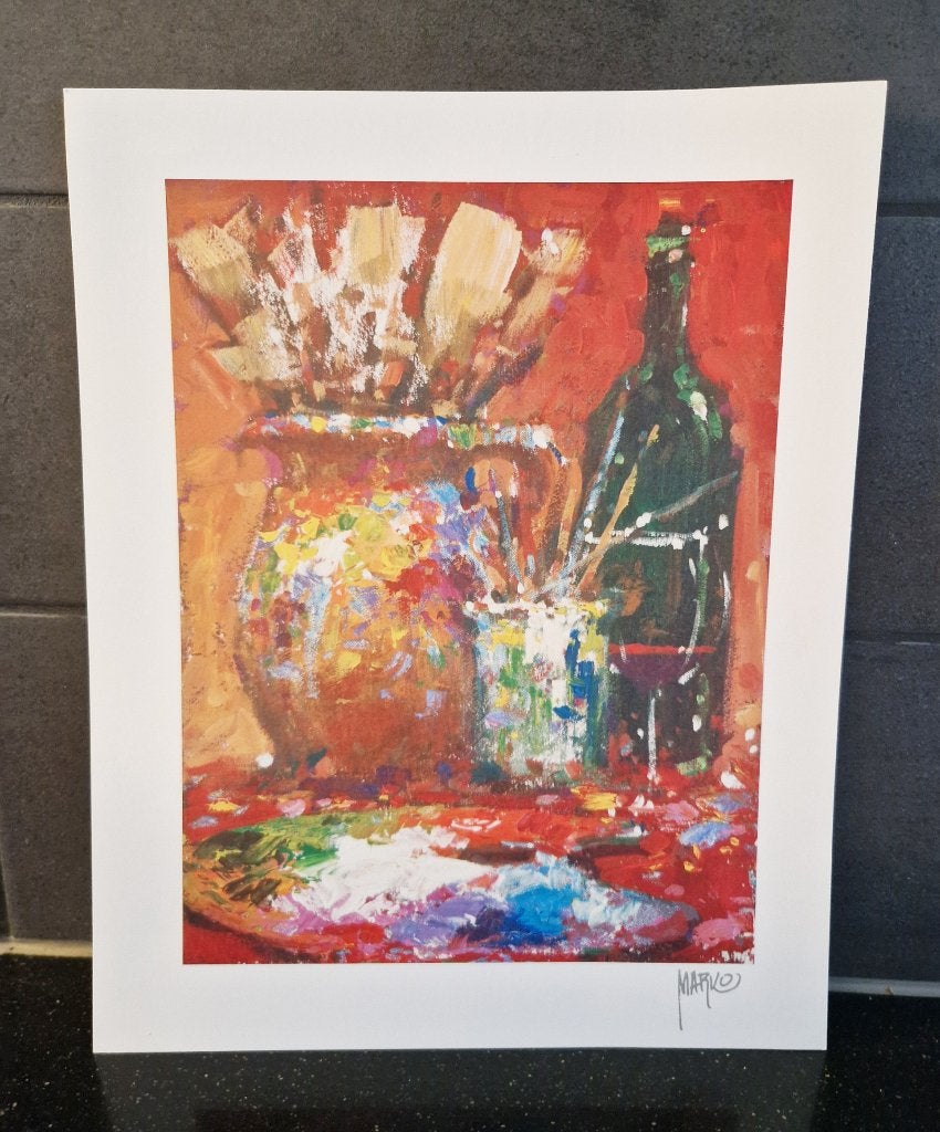 Mooie Litho van Kunstenaar Marko Mavrovich Nieuw, Gesigneerd, Ophalen of Verzenden, Lithografie