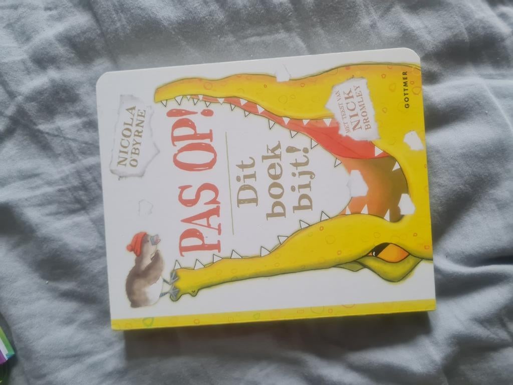 Pas op! Dit boek bijt, Ophalen of Verzenden, Zo goed als nieuw