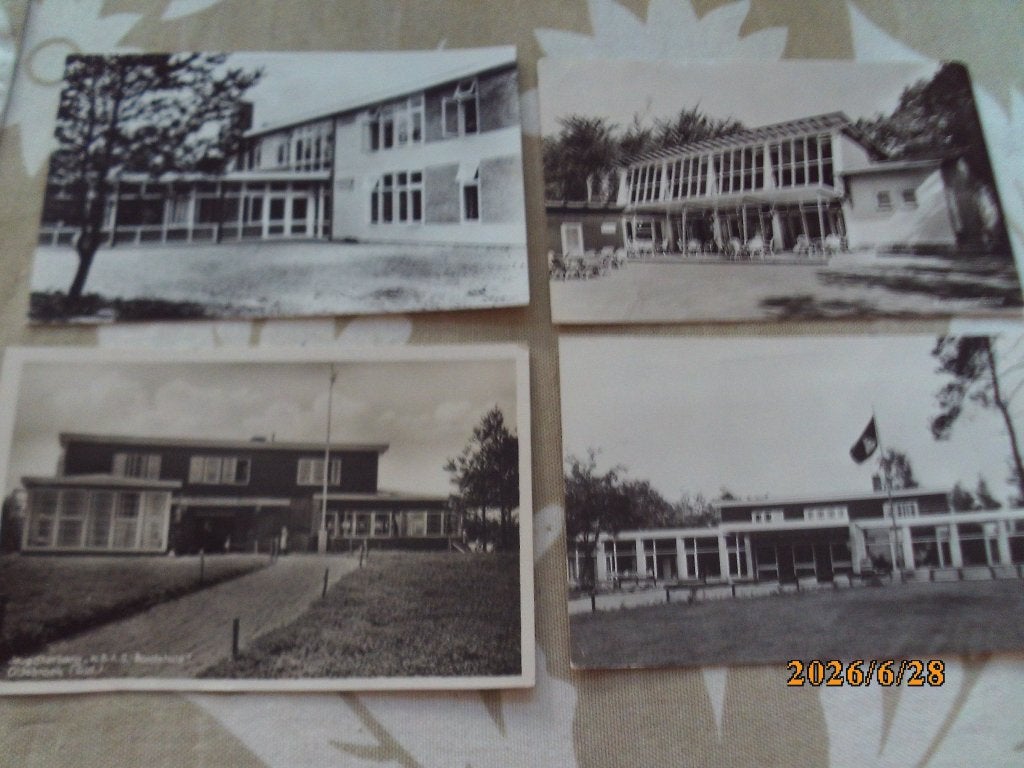4 x Oldebroek Utrechts Buitencentrum Jeugdland Beltgraven ea, Verzamelen, Ophalen of Verzenden, 1940 tot 1960, Gelopen, Gelderland