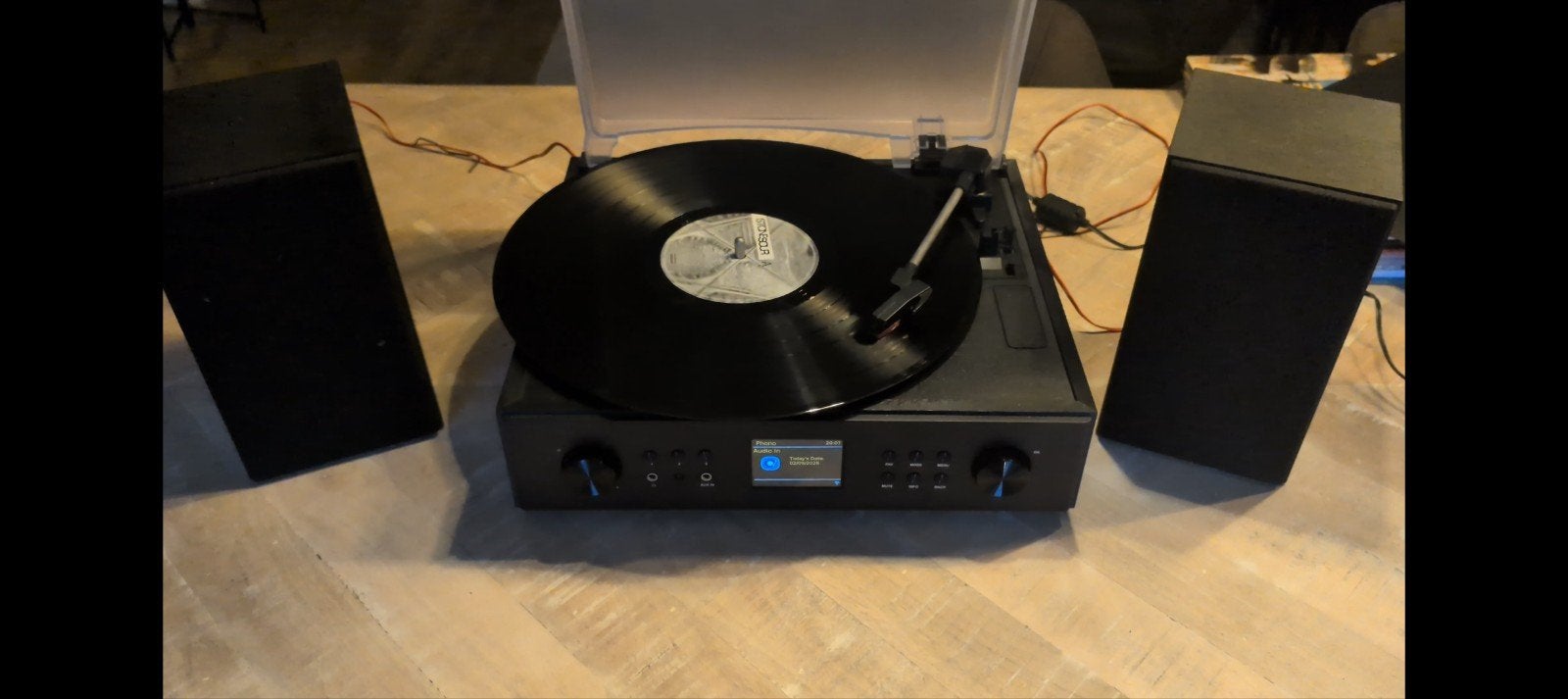 Auna connect vinyl platenspeler, Ophalen, Zo goed als nieuw, Platenspeler, Overige merken