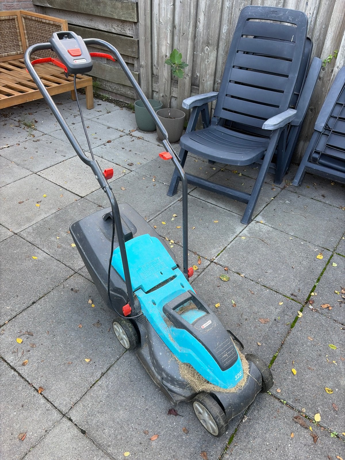Gardena Elektrische Grasmaaier - Goede Staat, Ophalen, Cirkelmaaier, Gebruikt, Elektrische grasmaaier