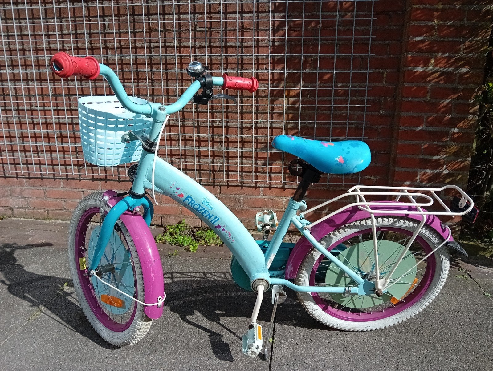 18 inch kinderfiets, Ophalen, Terugtraprem, Gebruikt, Handrem