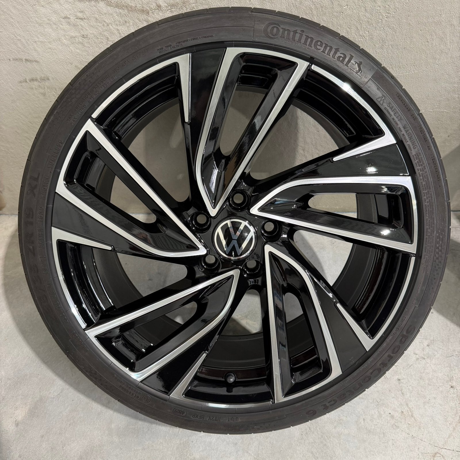 19 inch Origineel Volkswagen GOLF 7 8 GTI GTD Adelaide VELGE, Auto-onderdelen, 18 inch, Gebruikt, Ophalen of Verzenden, Velgen