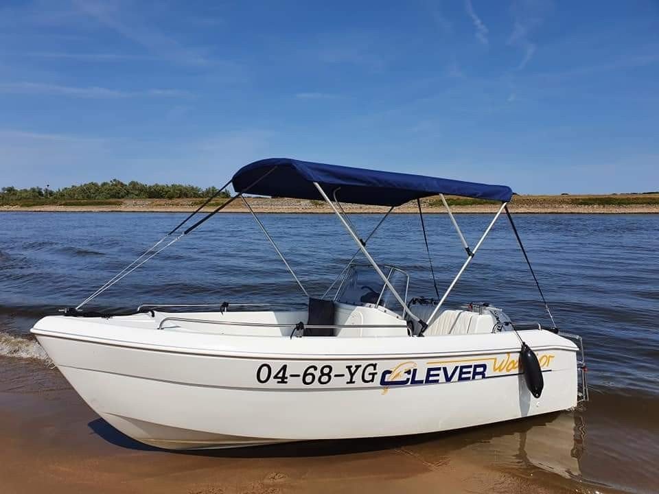 Clever Warrior Consoleboot., Watersport en Boten, Overige merken, Buitenboordmotor, Zo goed als nieuw, Polyester